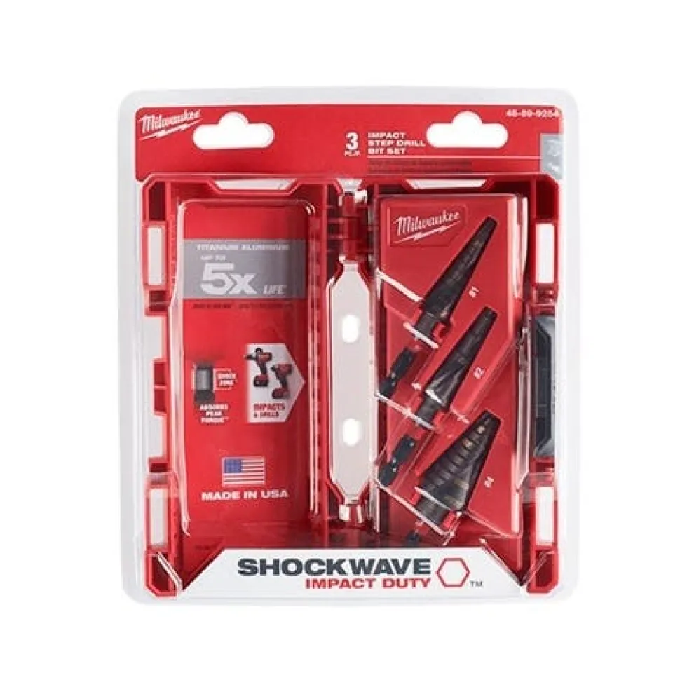 Milwaukee SHOCKWAVE Impact Duty 3 Piece Kit (#1; #2; #4) 48-89-9254