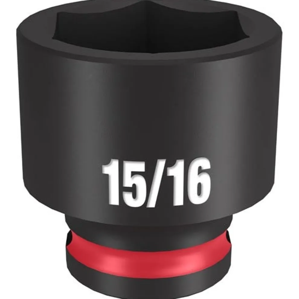Milwaukee Shockwave Impact Duty 3/8'' Drive 15/16" Standard 6 Point Socket 49-66-6113