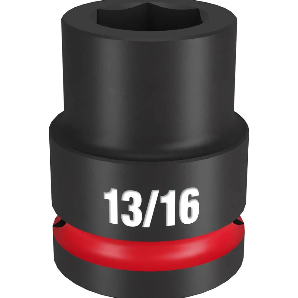 Milwaukee Shockwave Impact Duty 3/4" Drive 13/16" Standard 6 Point Socket 49-66-6304