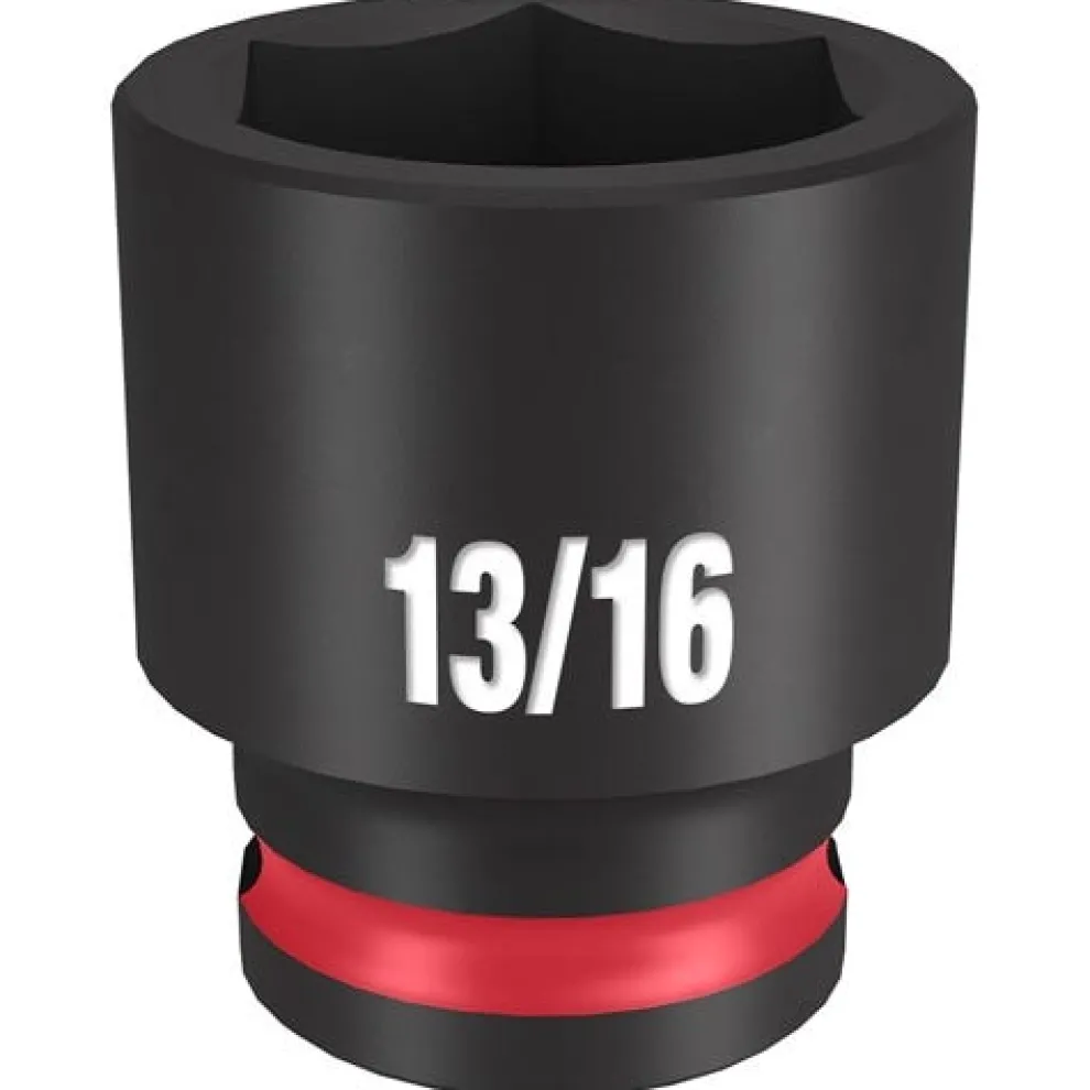 Milwaukee Shockwave Impact Duty 3/8'' Drive 13/16" Standard 6 Point Socket 49-66-6111
