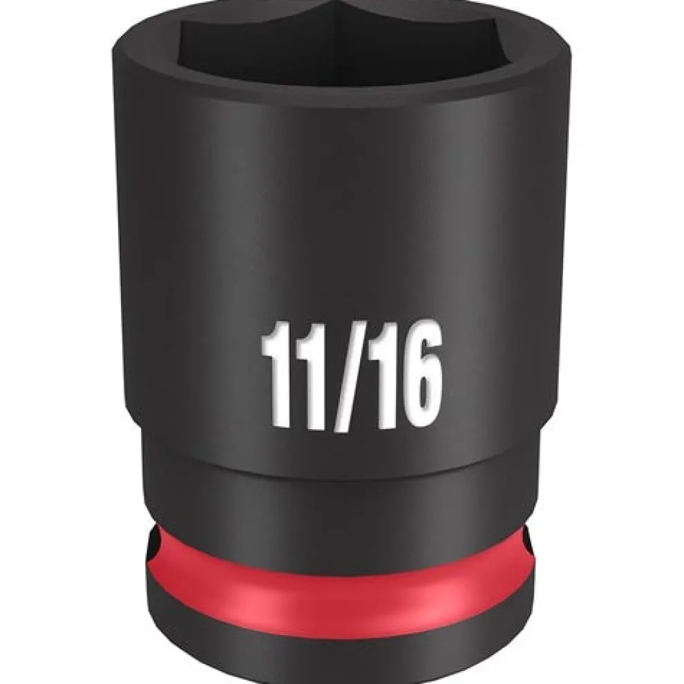Milwaukee Shockwave Impact Duty 3/8'' Drive 11/16" Standard 6 Point Socket 49-66-6109