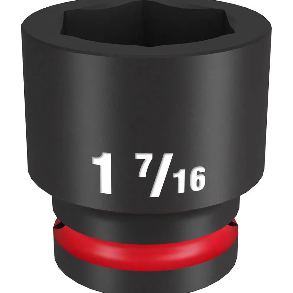 Milwaukee Shockwave Impact Duty 3/4" Drive 1-7/16" Standard 6 Point Socket 49-66-6314