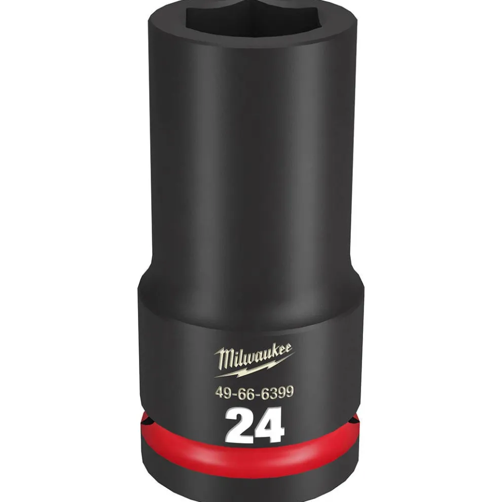 Milwaukee Shockwave Impact Duty 3/4" Drive 24mm Deep 6 Point Socket 49-66-6399