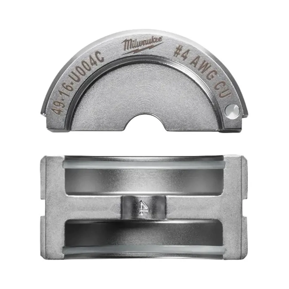 Milwaukee Tools #4 Copper U Style Die 49-16-U004C