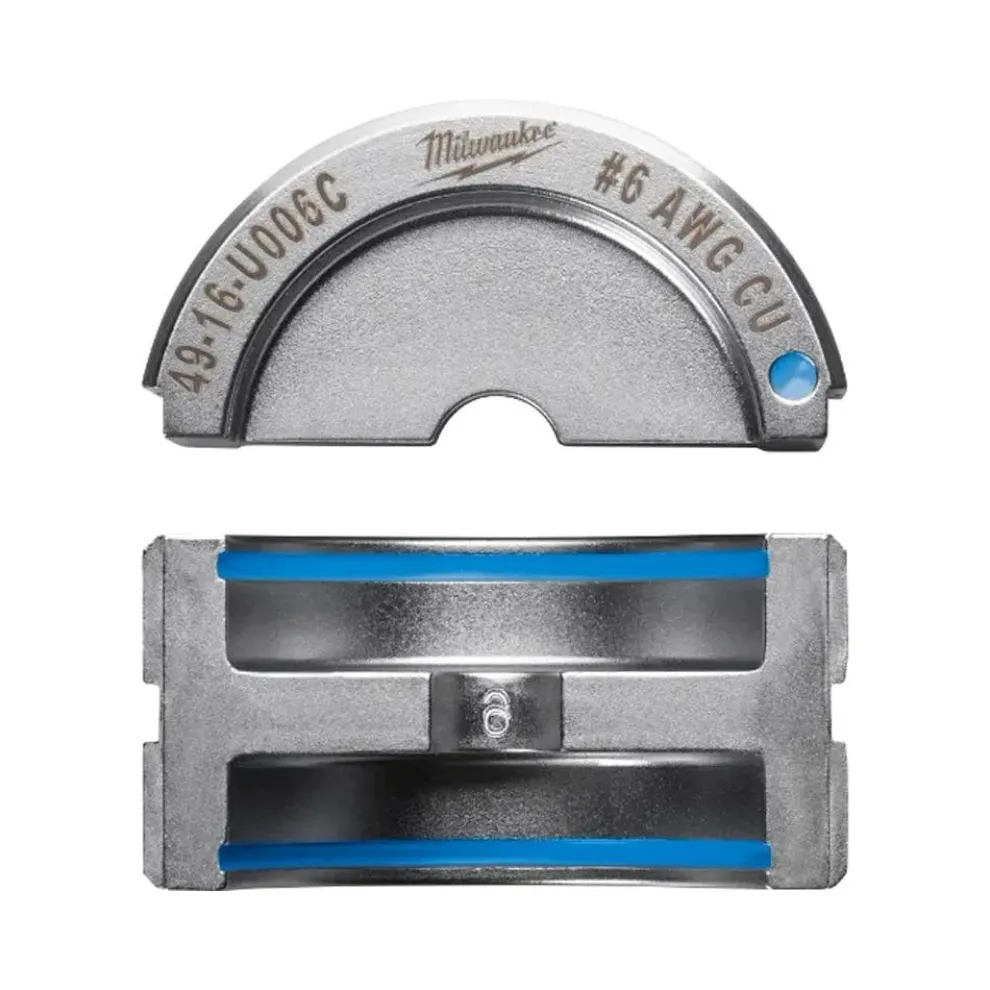 Milwaukee Tools #6 Copper U Style Die 49-16-U006C