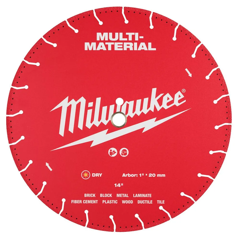 Milwaukee Tools 14" Multi-Material Diamond Blade 49-93-9614