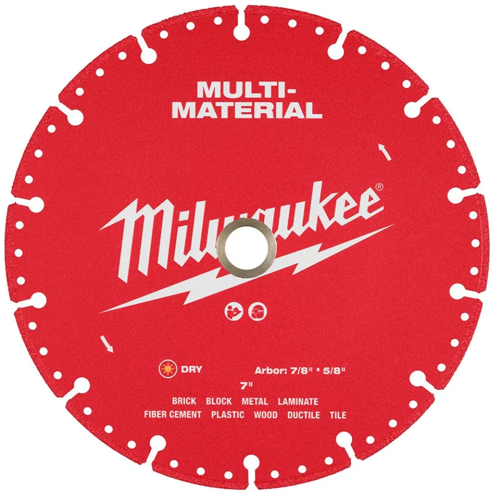 Milwaukee Tools 7” Multi-Material Diamond Blade 49-93-9607
