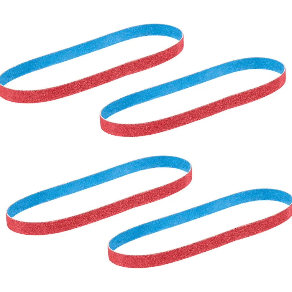 Milwaukee Tools 1/2” x 18” 60 Grit Bandfile Belts – 4 pack 48-80-9060