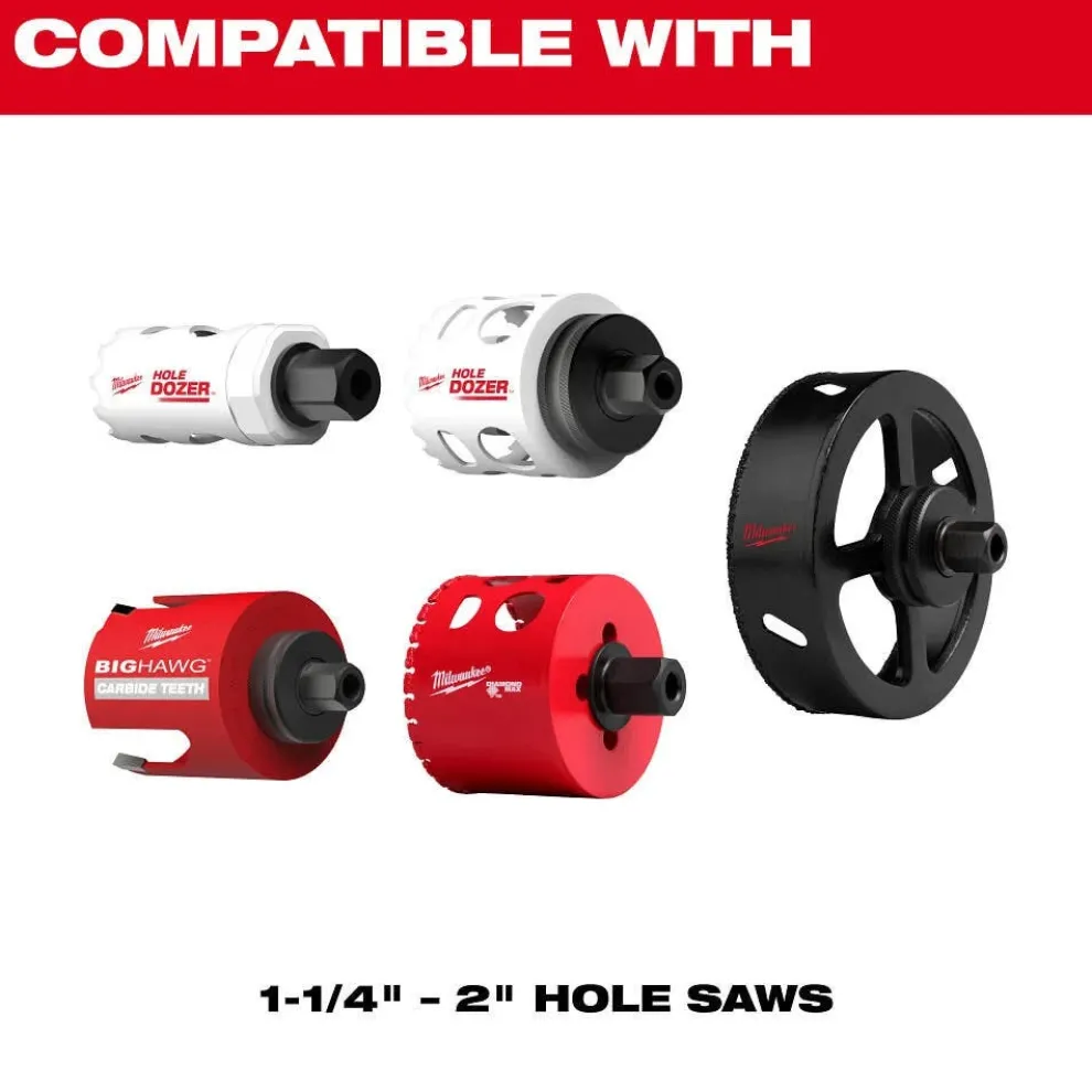 Milwaukee Tools QUIK-LOK Arbor Large Adapters 5PK 49-56-7571