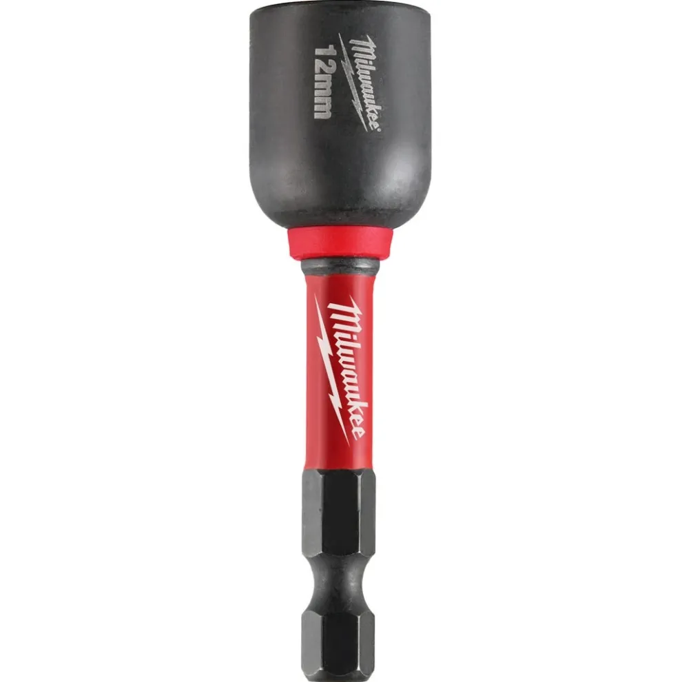 Milwaukee Tools SHOCKWAVE Impact Duty 12MM x 2-9/16" Magnetic Nut Driver 49-66-4612
