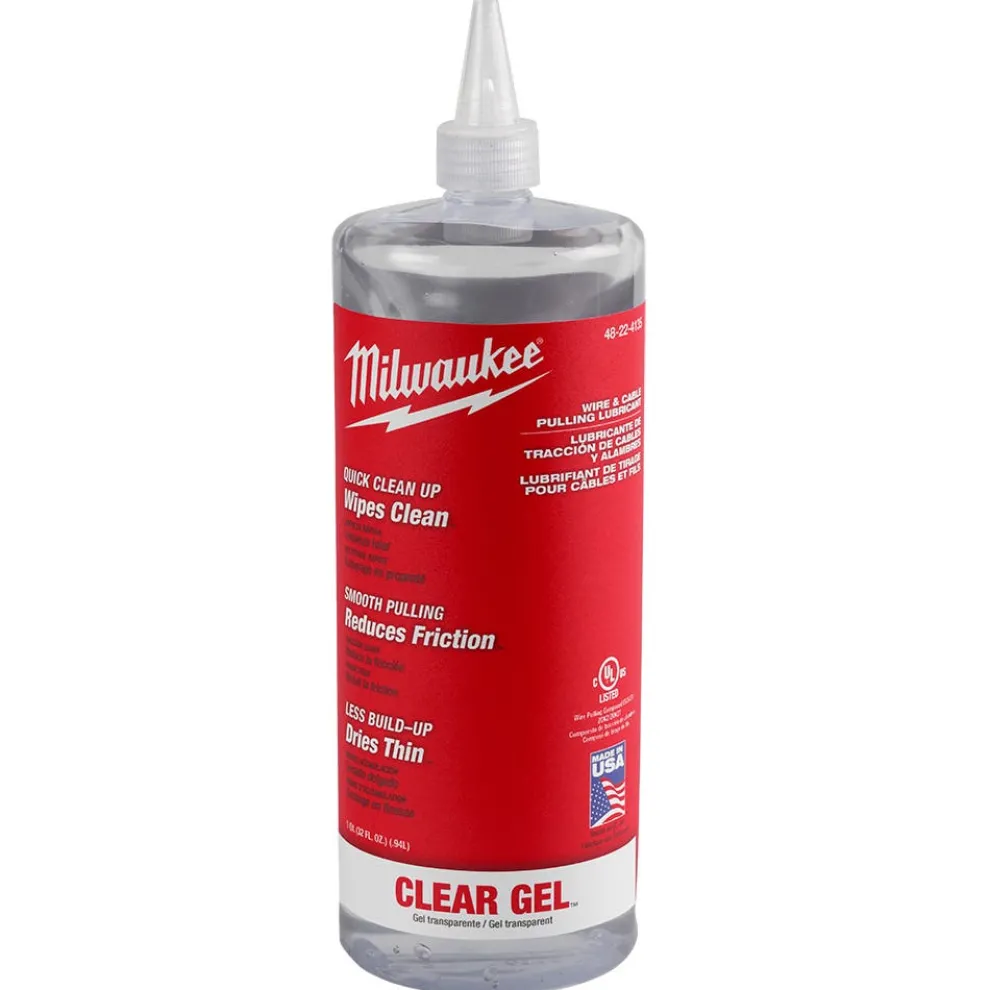 Milwaukee Wire & Cable Pulling Clear Gel Lubricant 48-22-4135
