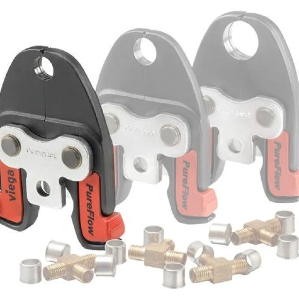 RIDGID Compact Viega 1-1/2" PureFlow PEX Press Jaw 22688