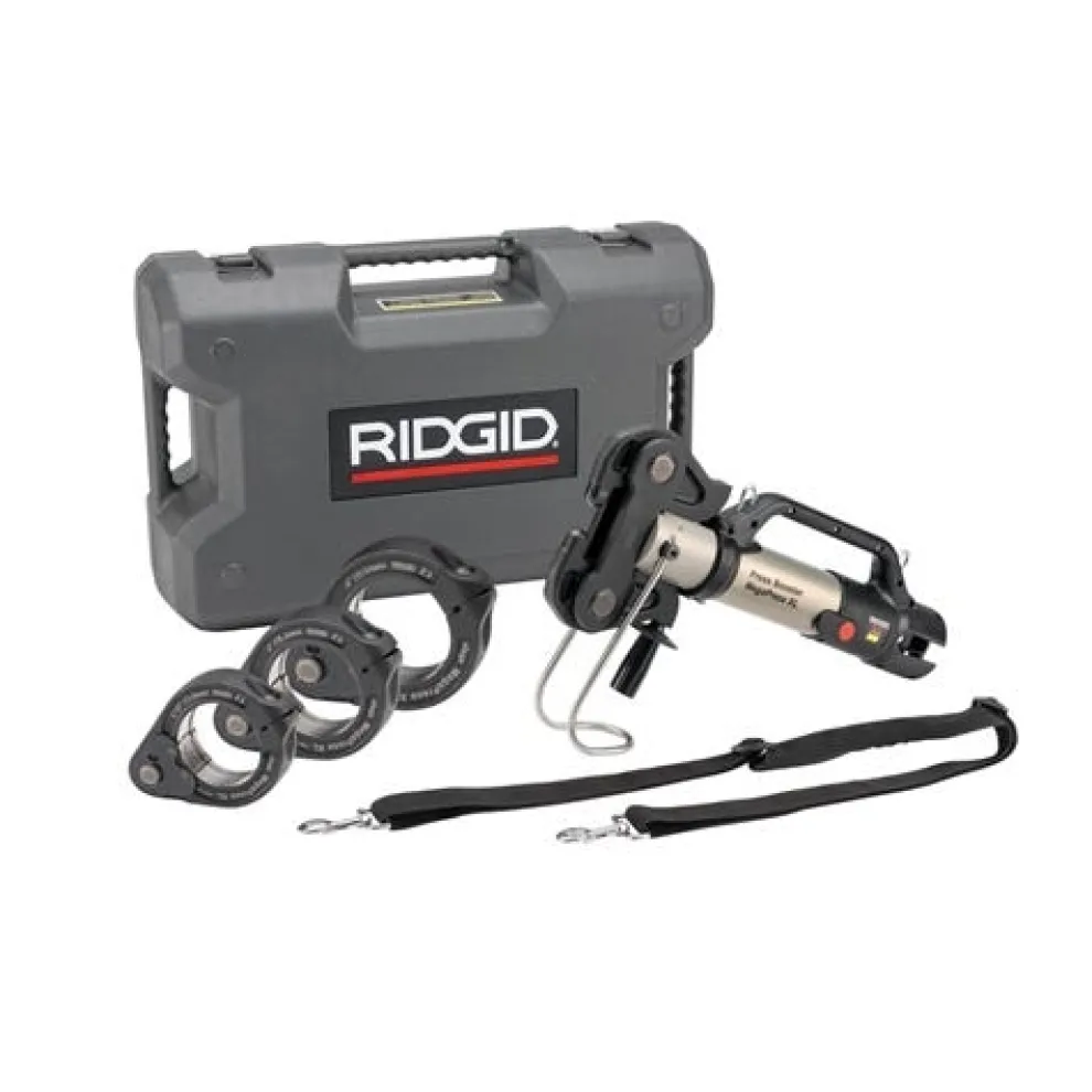 RIDGID Press Booster with Viega MegaPress XL 2-1/2"-4" Heads 60638