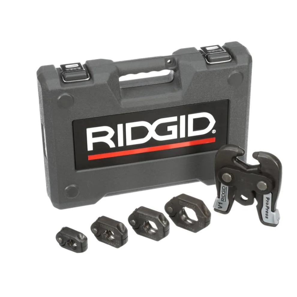 RIDGID Standard ProPress V1 Kit, 1/2", 1-1/4" Ring 27423