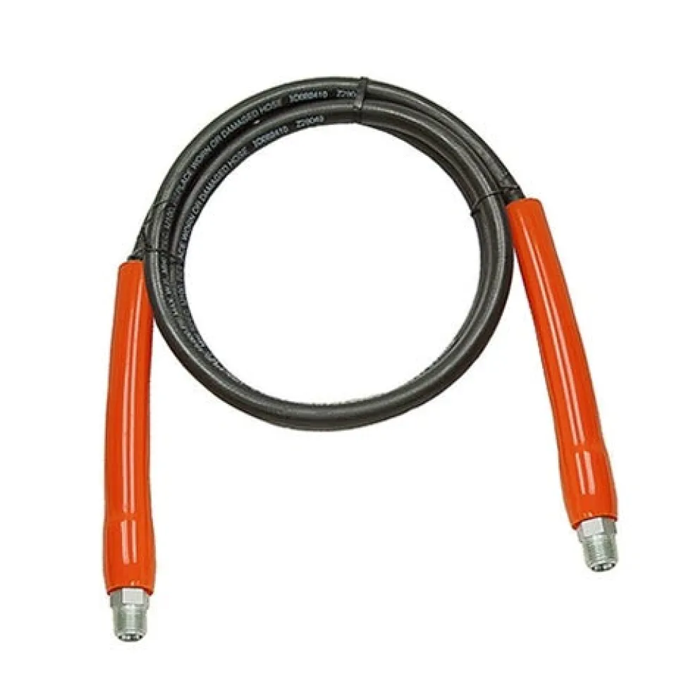 SPX Power Team Hydraulic Hose 10,000 psi Rubber 3/8" id High Flow - 6 ft. 9776