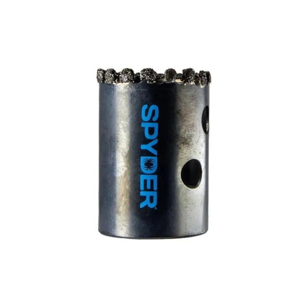 Spyder 1-3/8" Diamond Edge Non-Arbored Hole Saw 600858