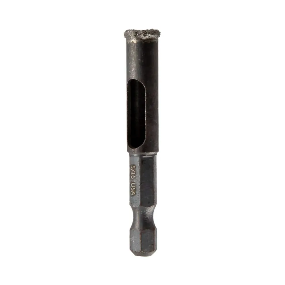 Spyder 5/16" Diamond Edge Arbored Hole Saw Bit 600848