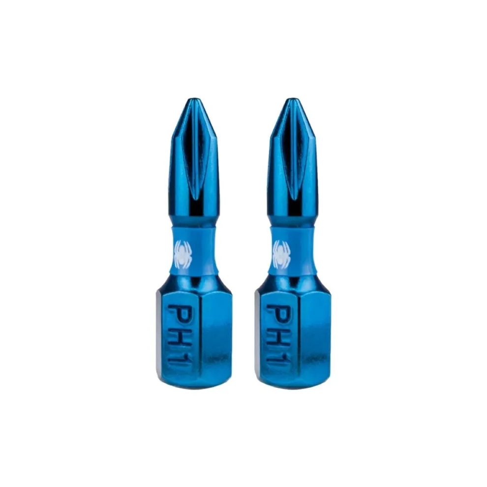 Spyder 1" PH1 Impact Driver Bit (2-Pack) 19033