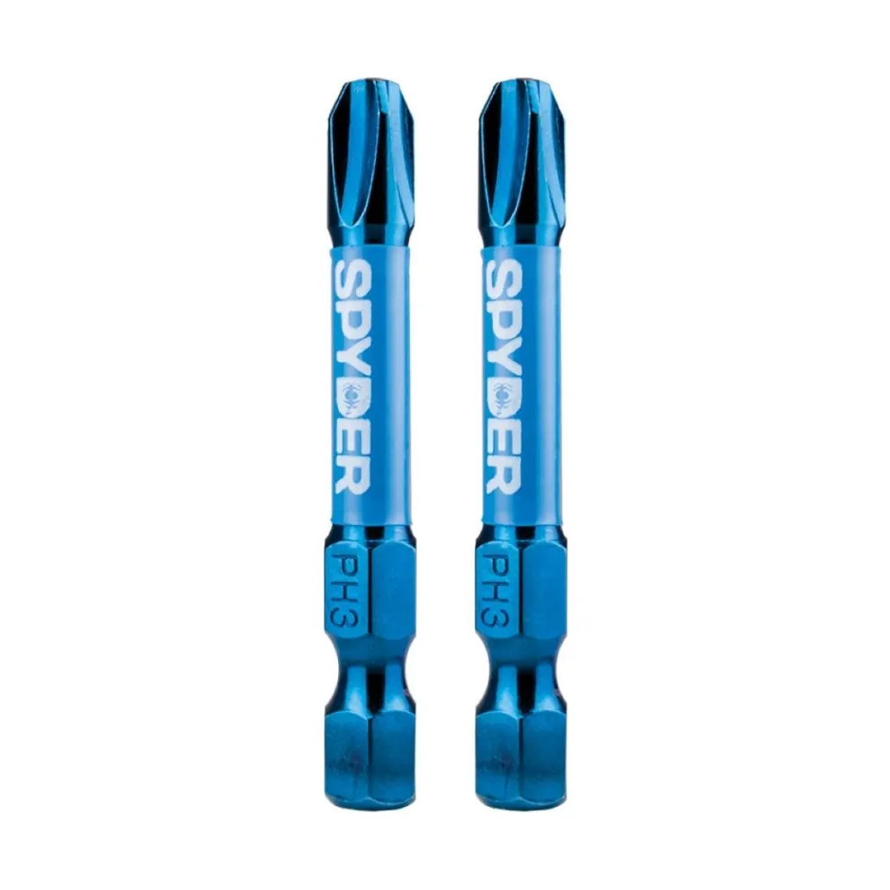 Spyder 2" PH3 Impact Driver Bit (2-Pack) 19047