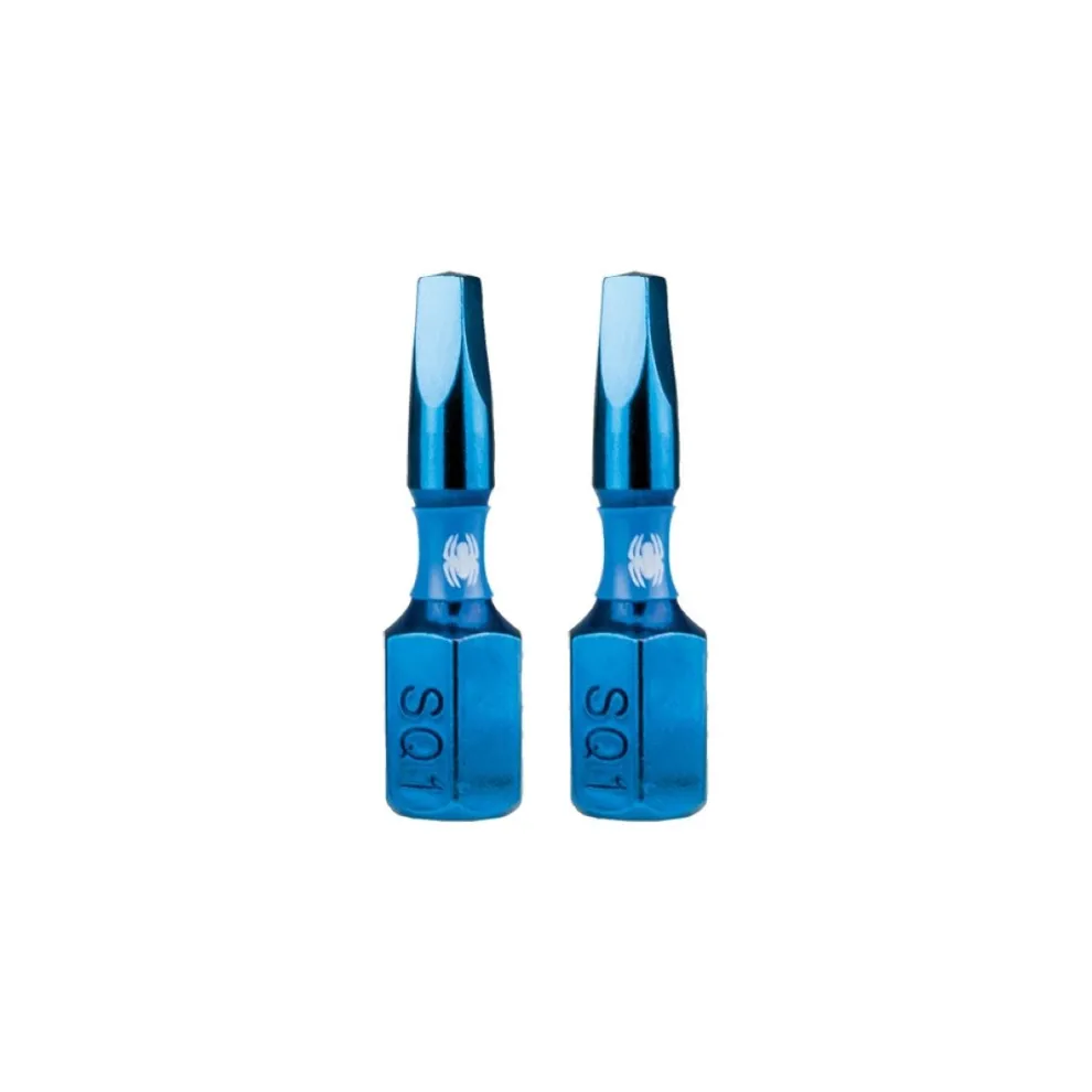Spyder 1" SQ1 Impact Driver Bit (2-Pack) 19036