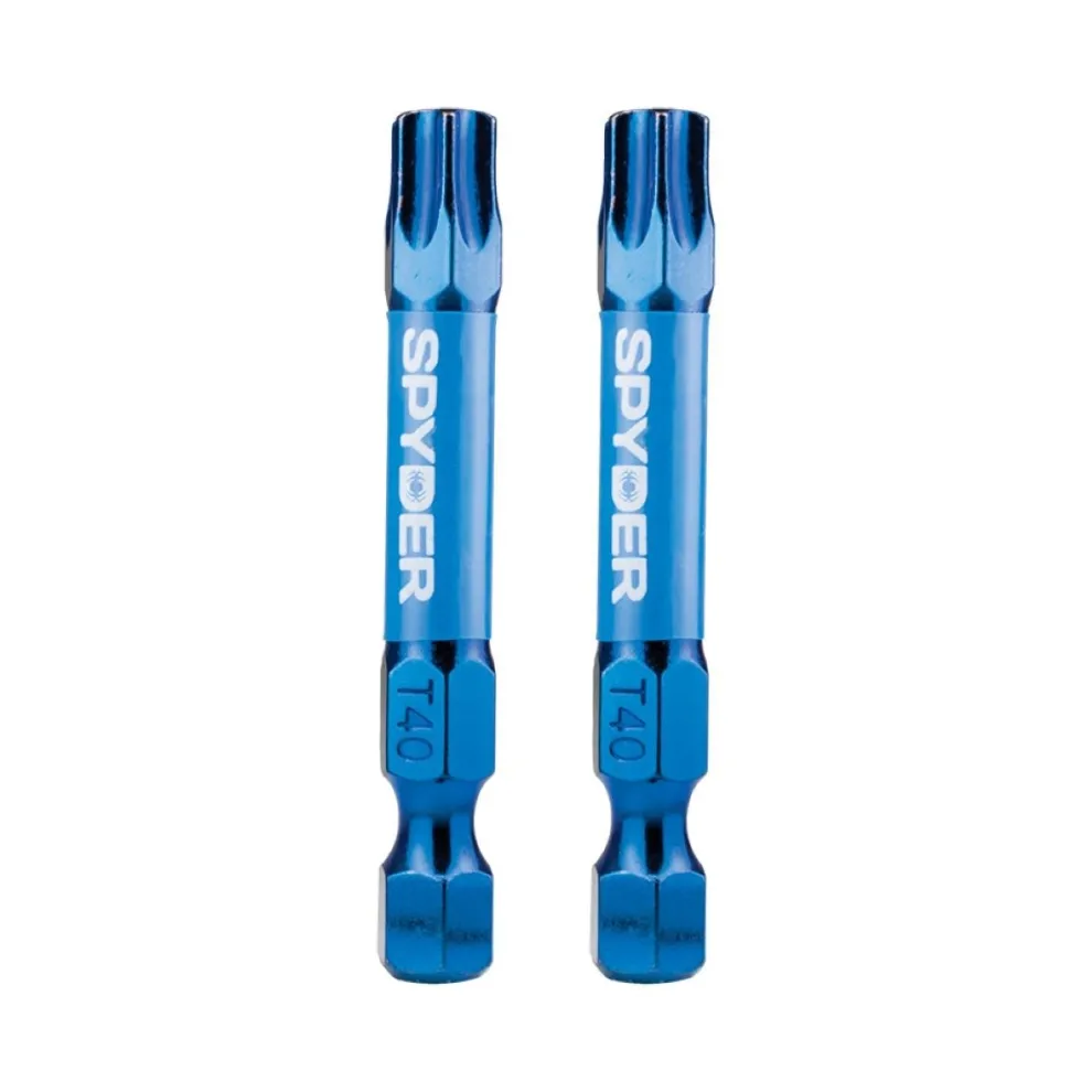 Spyder 2" T40 Impact Driver Bit (2-Pack) 19056