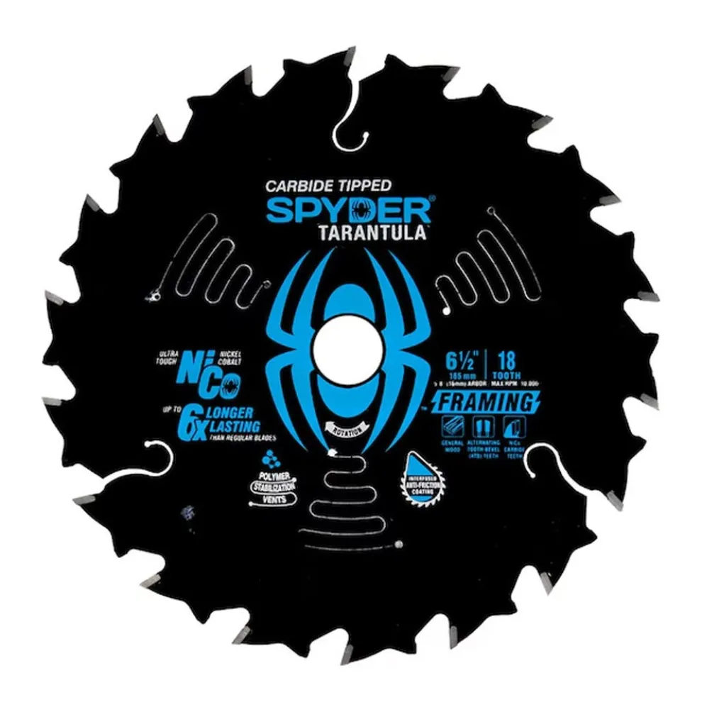 Spyder 6-1/2" 18-Tooth Saw Blade 13030