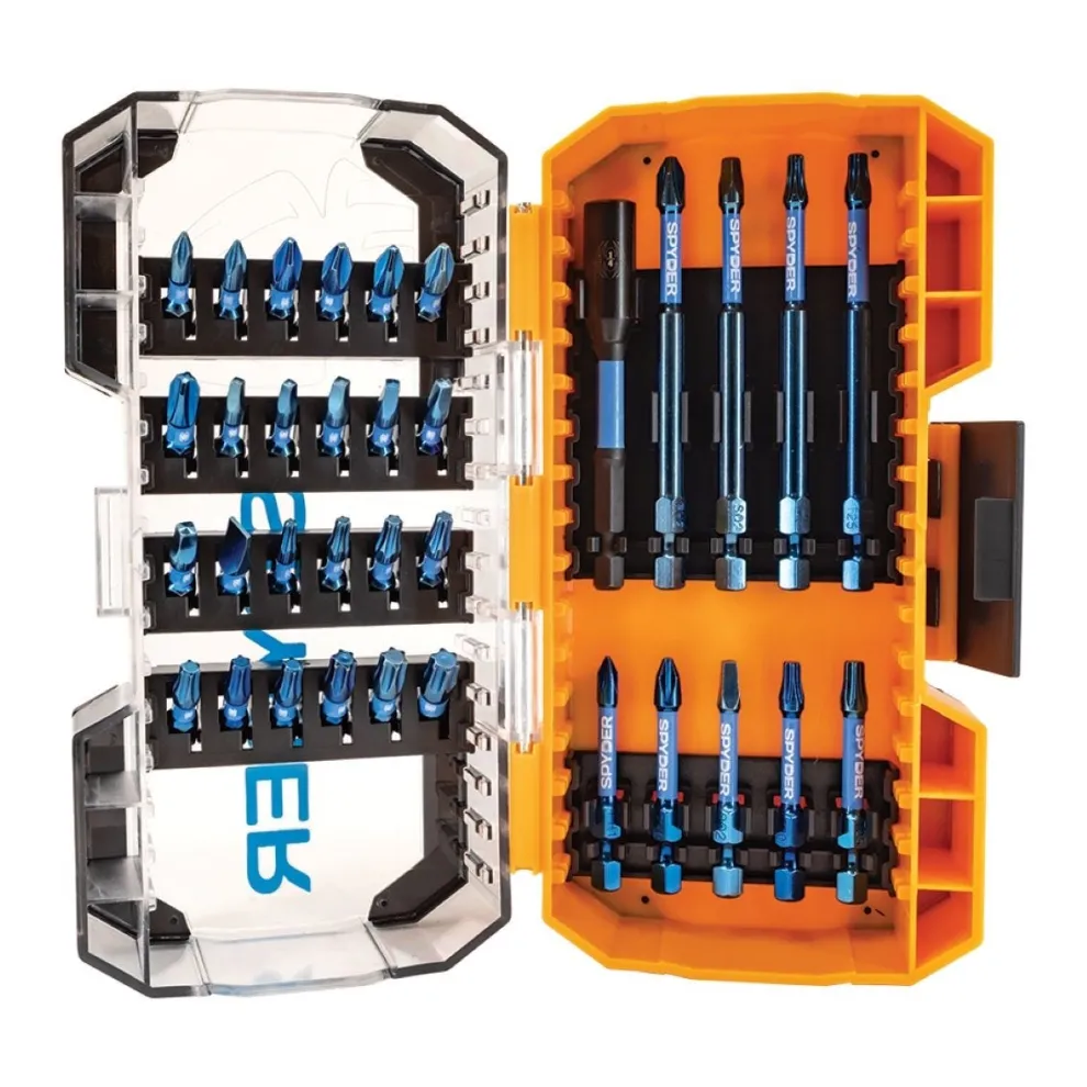Spyder 34-Piece Impact Driver Bit Kit 19079