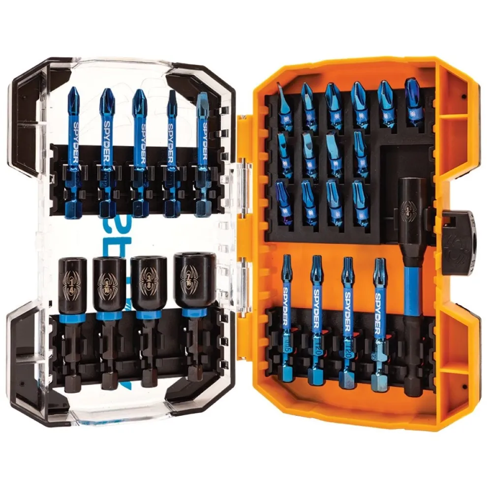 Spyder 28-Piece Impact Driver Bit Kit 19078