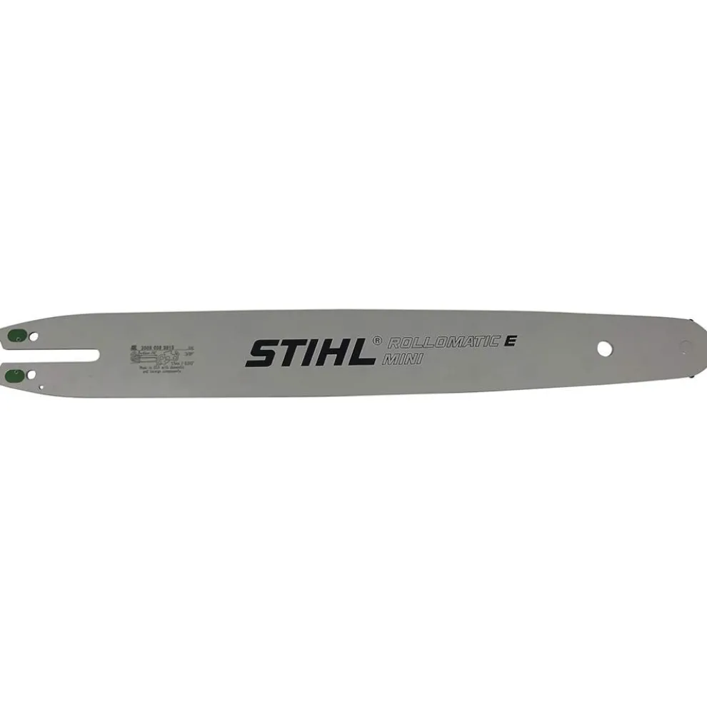 STIHL 16" Rollomatic E Chainsaw Guide Bar - 3/8" Low Profile Pitch (.043"Gauge) 3005 008 3913