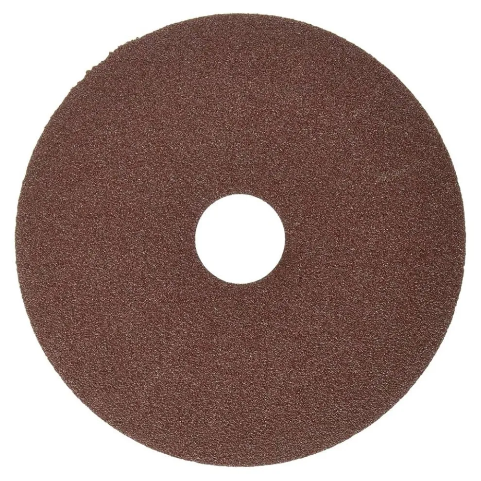 United Abrasives Sait 4-1/2" x 7/8" 2A Aluminum Oxide Grain Fiber Discs, 100 Grit 51100