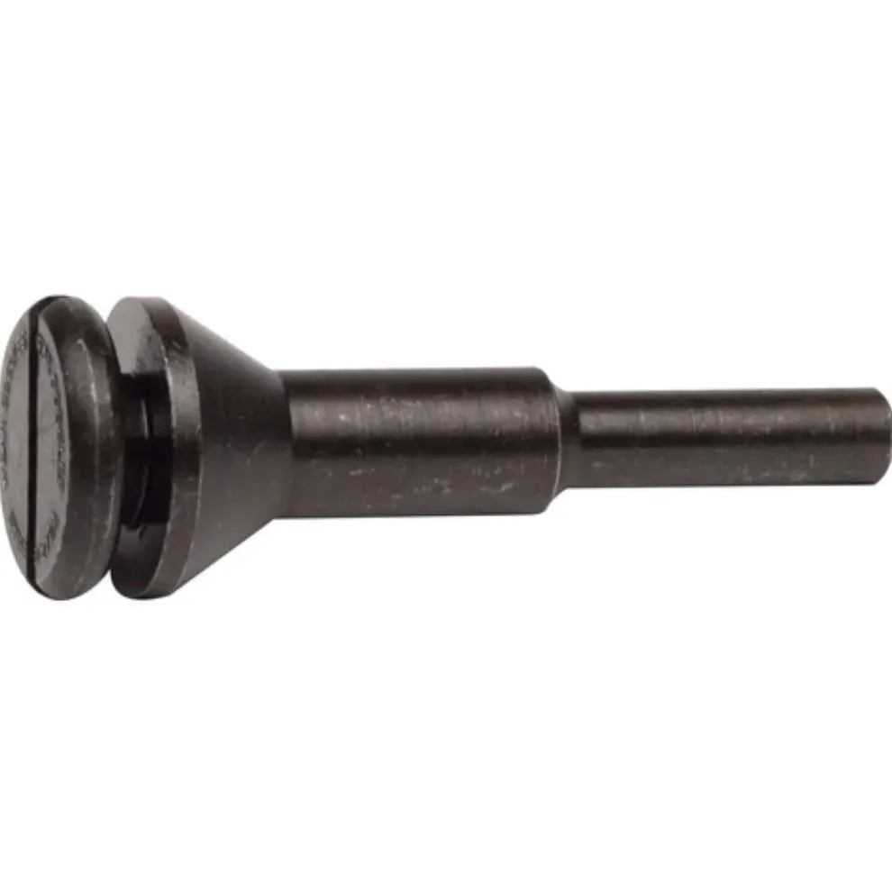 Weiler Tiger Type 1 Wheel Mounting Mandrel, 3/8" Arbor, 1/4" Shank Die Grinder Cutting 56490