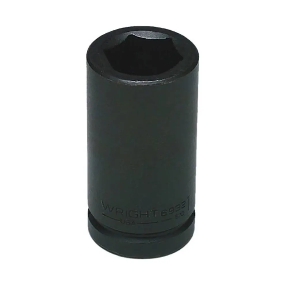 Wright 3/4" 6 Pt. Deep Impact Socket 1" 6932